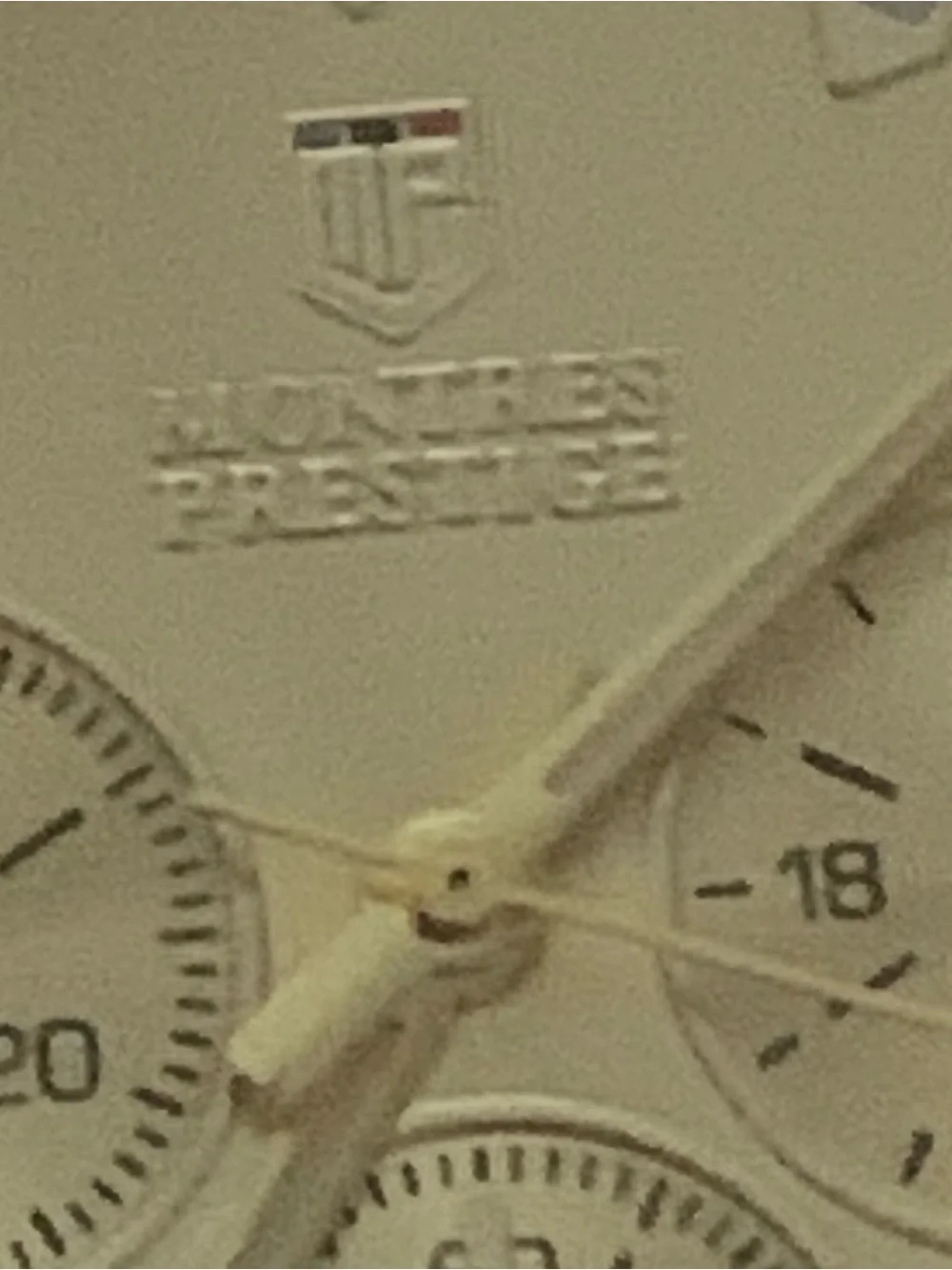 Montres Prestige gold color watch nwt